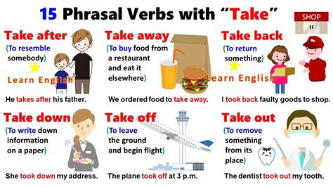 Take Phrasal Verbs