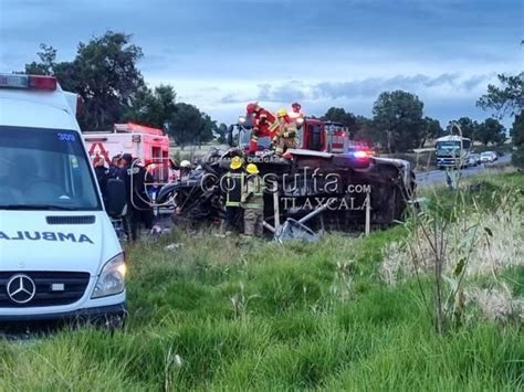 Dos Personas Pierden La Vida En Accidente En Hueyotlipan E Tlaxcala Mx