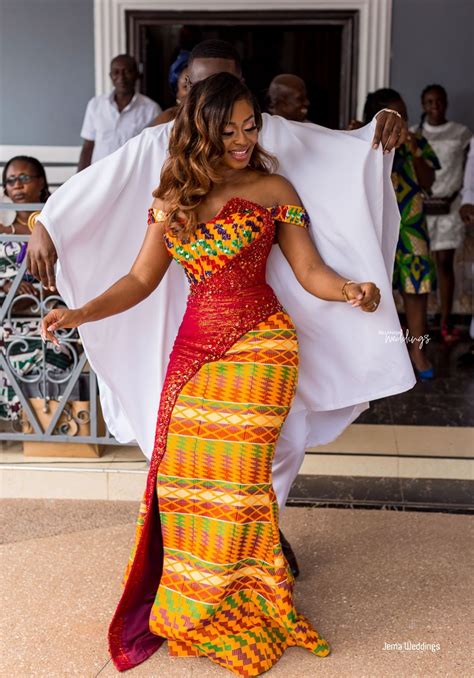 Why Kente Is The Modern Ghanaian Traditional Brides Choice