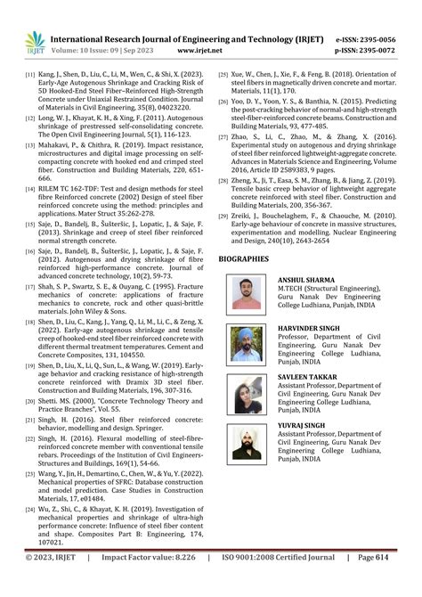 COMPARISON OF AUTOGENOUS SHRINKAGE BEHAVIOUR OF CONCRETE WITH AND
