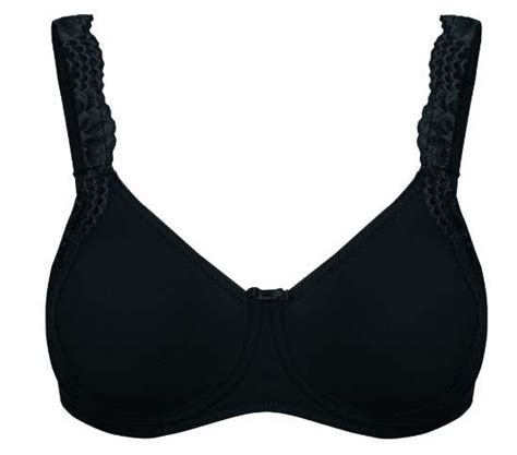 Minimizer BH mit Bügel London Schwarz von Susa Lingerie Damenunterwäsche XXL