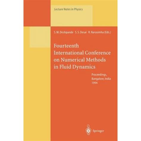 Fourteenth International Conference On Numerical Methods In Fluid