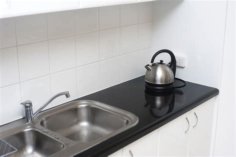 Free Stock Photo 8210 Small Kitchen With Double Sink Unit Freeimageslive
