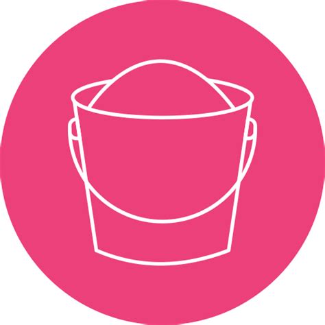 pail generic circular icon