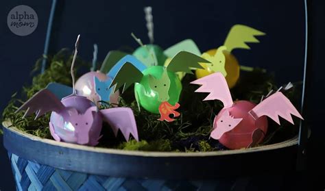 Make Dragon Easter Egg Creatures Alpha Mom