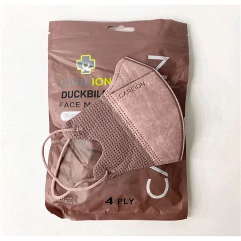 Jual Masker Duckbil Duckbill Ply Garis Seperti Sensi Warna Pink Nude