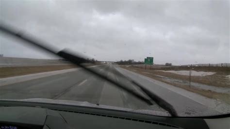 VIDEO: Road conditions in Hamilton County on Highway 20 - YouTube