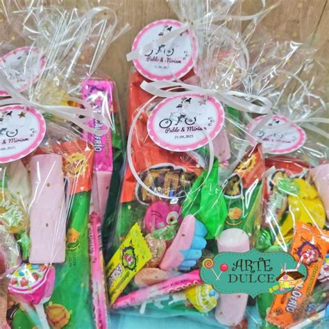 Bolsa De Chuches Para Invitado Arte Dulce