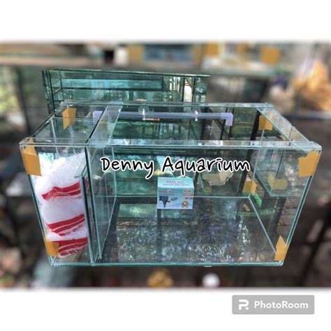 Jual AQUARIUM KACA UKURAN 60x30x35cm SET FILTRASI Shopee Indonesia