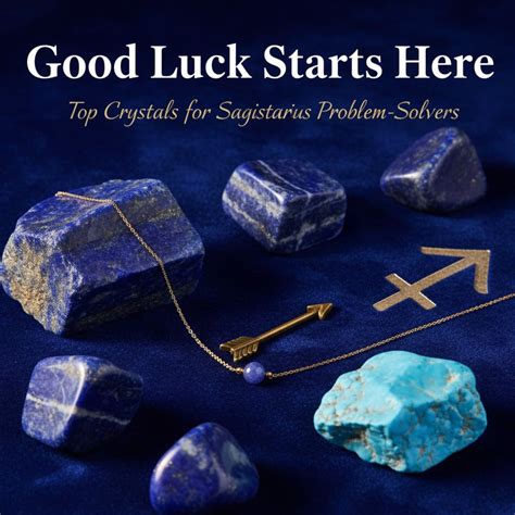 Good Luck Starts Here: Top Crystals for Sagittarius Problem-Solvers