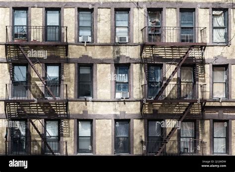 photo  rusty emergency escapes   run  apartment building