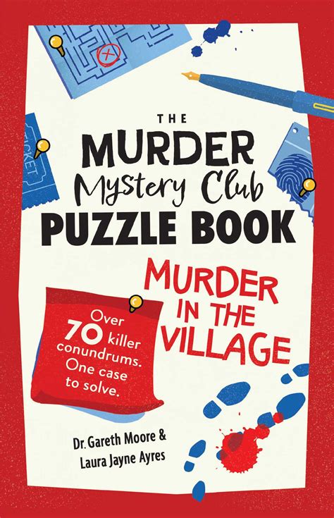 The Murder Mystery Club Puzzle Book | Book by Gareth Moore, Laura Jayne