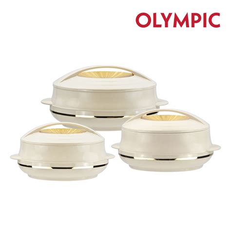 SQ Professional Olympic Hot Pot Set Pc Royal Cream Gold