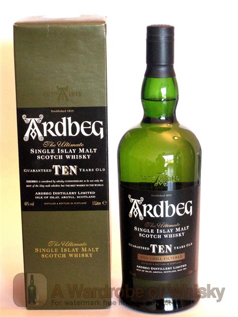 Buy Ardbeg 10 year old Single Malt Whisky - Ardbeg | Whisky Ratings ...