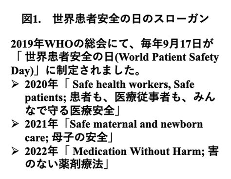 テドロスwho事務局長の提言；世界患者安全の日を前にして ｜ 新型コロナ関連情報 ｜ 公益財団法人 東京都医学総合研究所