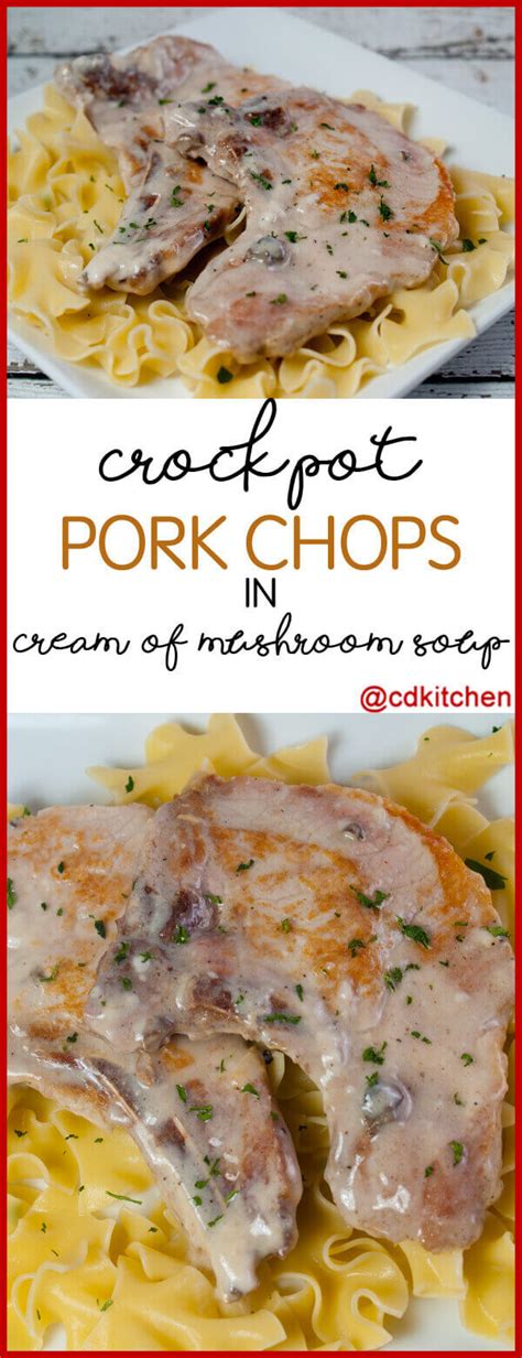 pork chop stuffing cream of mushroom soup