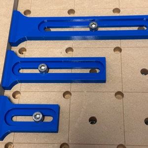 Cnc Side Clamps Low Profile Digital Files D Printed Cnc Clamps And