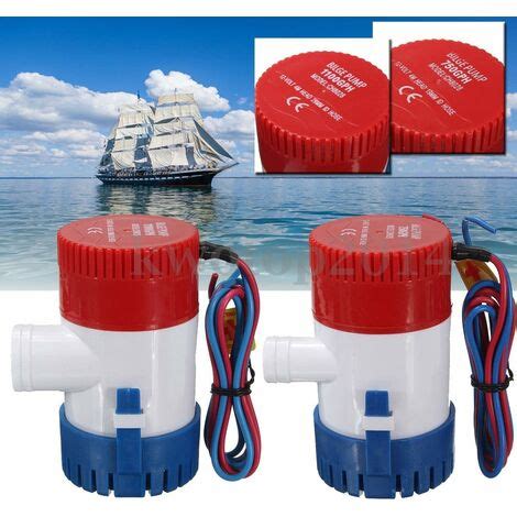 Gph Fully Submersible Boat Bilge Pump V Bilge Water Pump For