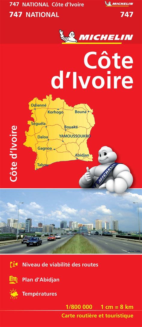map of cote d ivoire ivory coast 3