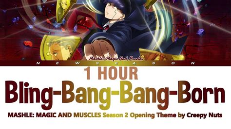 Hour Bling Bang Bang Born Mashle Magic And Muscles Season