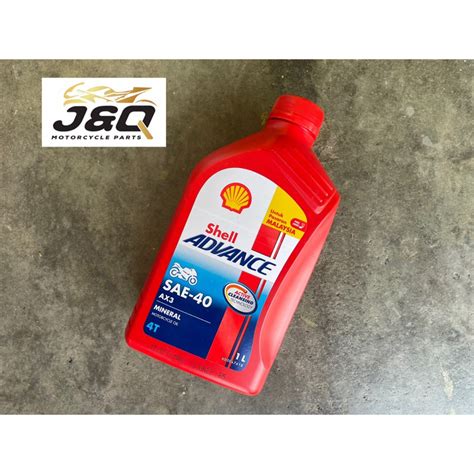 SHELL ADVANCE ENGINE OIL AX3 4T SAE 40 100 ORIGINAL Shopee Malaysia