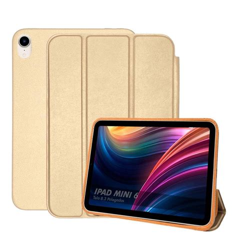 Capa Para O Ipad Mini - Capa Case Ipad Mini 6, Anti Queda - Dourada | KaBuM!