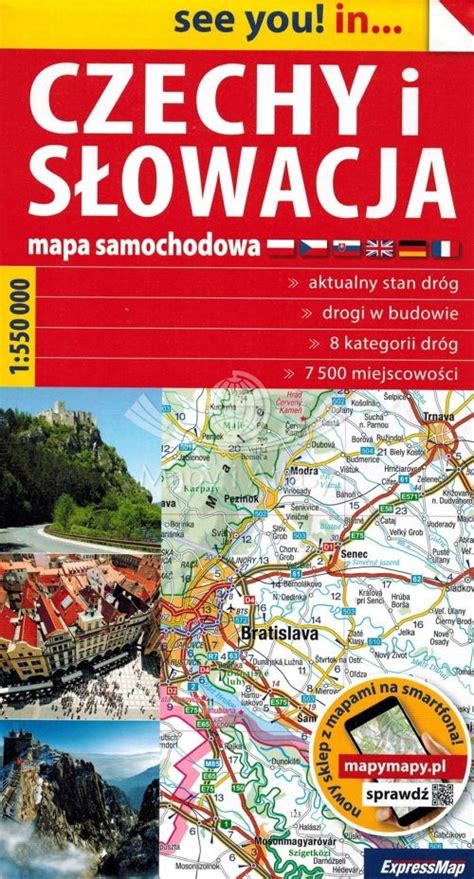 Czechy I S Owacja Mapa Samochodowa Expressmap