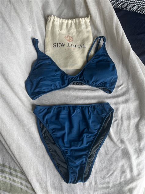 Blue Bikini From Sew Local Women S Fashion Swimwear Bikinis