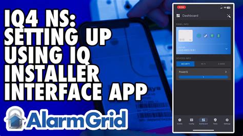 Iq Ns Setting Up Using Iq Installer Interface App Youtube