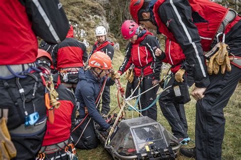 Air Officer Commanding 2 Group deploys with RAF Mountain Rescue Service