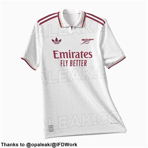 Arsenal 25-26 Home, Away & Third Kits Leaked - Footy Headlines