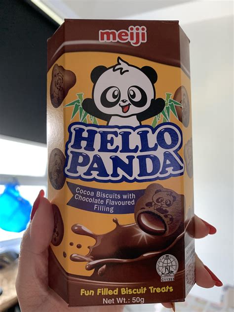 Hello Panda Double Chocolate Biscuits By Meiji Review Chocolates