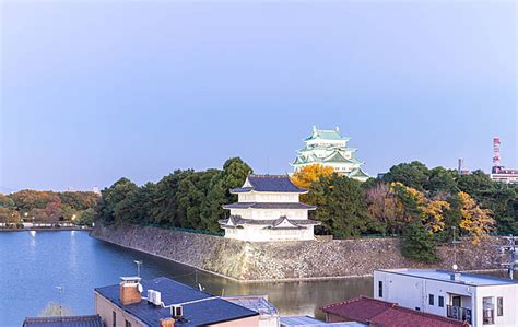 Bangunan Kastil Nagoya Wisata Kuno Foto Latar Belakang Dan Gambar Untuk