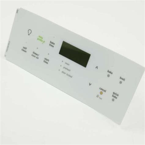 316419360 Frigidaire Wall Oven Clock Overlay