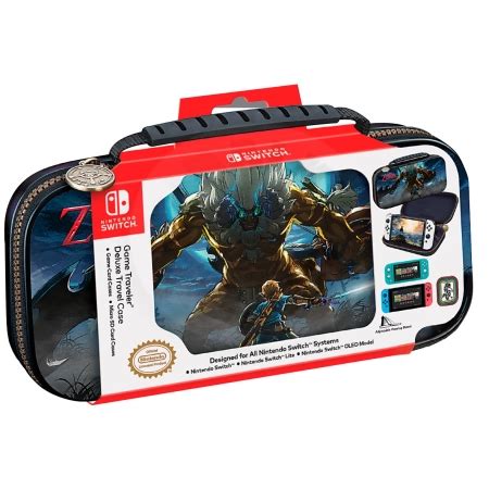 Bigben Nintendo Switch Deluxe Travel Case The Legend Of Zelda Breath