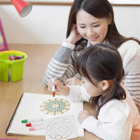 Buy 16 PCS Reusable Stencils Mandala Template Laser Cut Painting