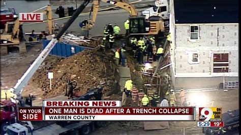 One Man Dead After Trench Collapse Youtube