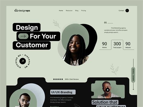 Website design for Design agency | Modern web design, Portfolio web