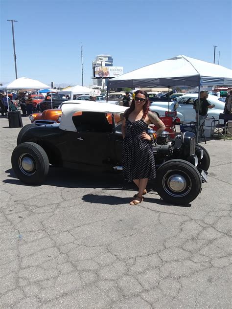 Wives Or Girlfriends Photos With Your Hot Rod Or Custom Page The