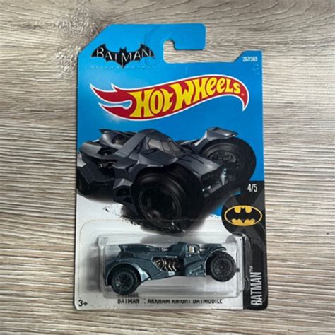 Hot Wheels Batman Arkham Knight Batmobile Metallic Shopee Malaysia