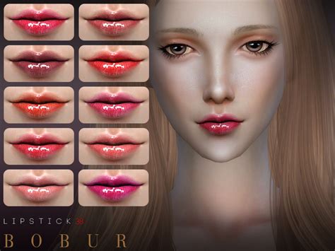 The Sims Resource Bobur Lipstick