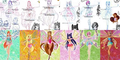 Prototipos De Transformaciones Winx Club En Espa Ol Latino Amino