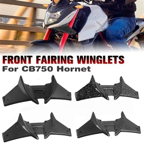 For Honda CB HORNET CB Downforce Naked Frontal Spoilers Winglet
