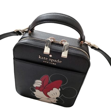 Kate Spade Bags New Disney X Kate Spade New York Minnie Mouse Daisy Vanity Crossbody Bag