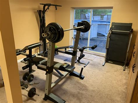 15 yrold's budget gym : r/homegym