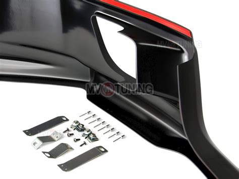 Front Pad Lip Skirt Mugen Style For Honda Accord 8 VIII Acura