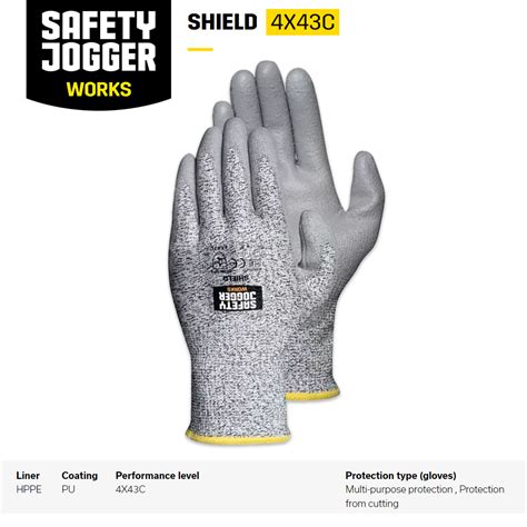 KM Lighting - Product - Safety Jogger Safety Gloves SHIELD 4X43C