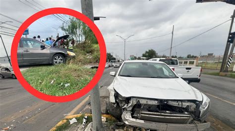 Acelerado Conductor Provoca Fuerte Choque En La Cesar López Del Lara Fue Hospitalizado El