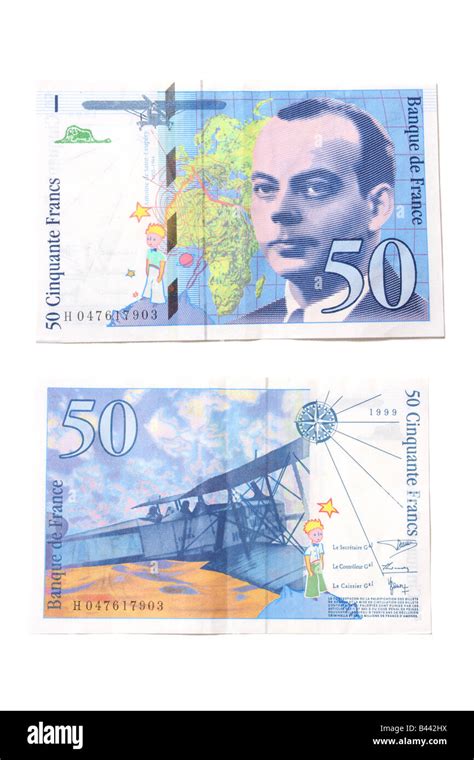 50 Franc Note Cut Out Stock Images Pictures Alamy