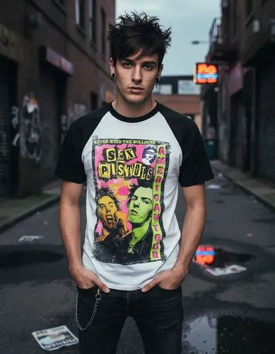 Playera Sex Pistols Poster Manga Ranglan Corta Meses sin interés